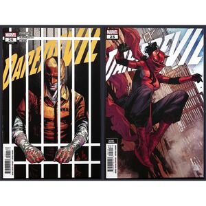 Daredevil #25 2020 Marvel Comics 1st Elektra as Daredevil 1st & 2nd Printing Lot